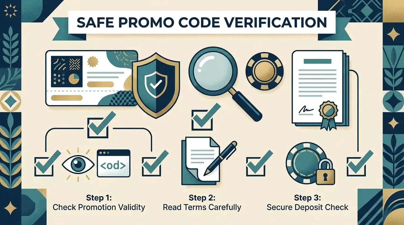 Editorial SpinShark promo code verification checklist for UK players before claiming a bonus